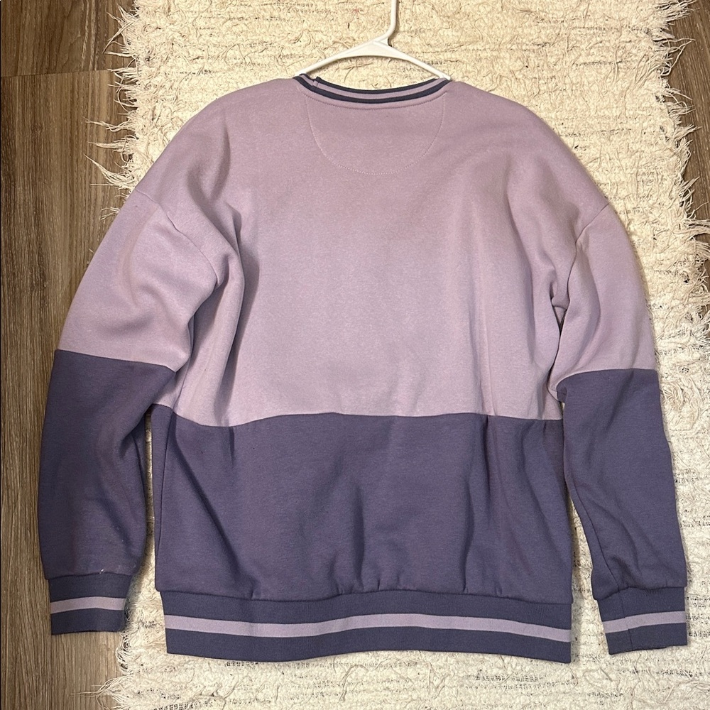 Box Lunch Disney Eeyore Lavender and Violet Crewneck Sweater - Picture 4 of 4